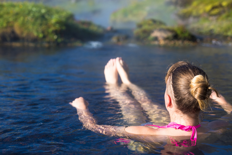 joie de l'eau au camping au bord de la riviere Dordogne